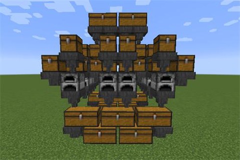 我的世界如何做烤肉机