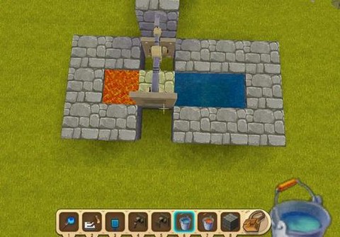 迷你世界怎么做无限刷石机