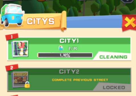 城市垃圾清洁工图2