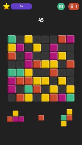 幽灵旋转方块拼图图1