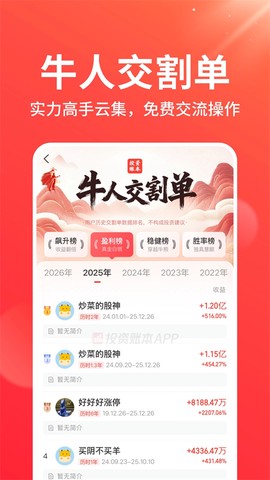 同花顺投资账本图1