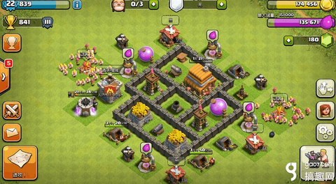 四级部落冲突怎么摆放