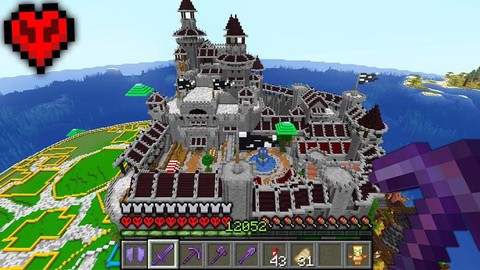 我的世界城堡怎么建