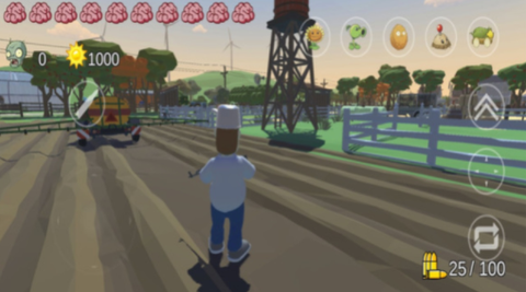 植物大战怪物图1