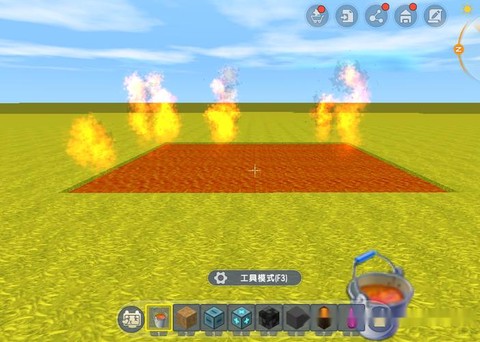 迷你世界怎么自动烤肉