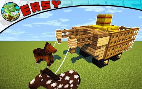 我的世界怎么做马车[图2]