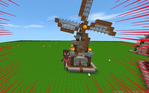 迷你世界怎么做水风车[图2]