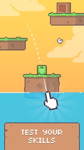 绿脸方块弹跳图2