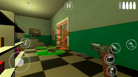 夜间伪人超市仿制版图1