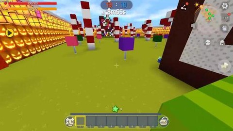 迷你世界怎么二连跳