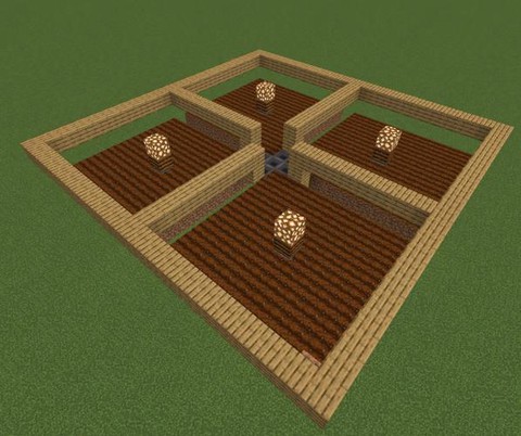 我的世界怎么做农场