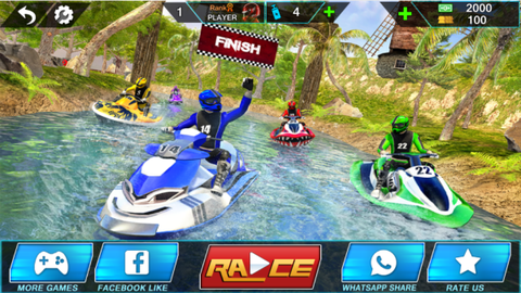 水上摩托艇竞赛3D图2