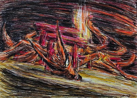 火影忍者怎么画九尾[图1]