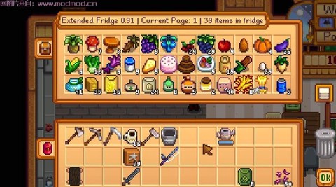 星露谷物语冰箱放什么[图1]