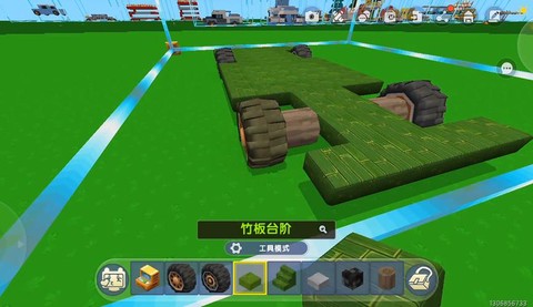 迷你世界的赛车怎么做