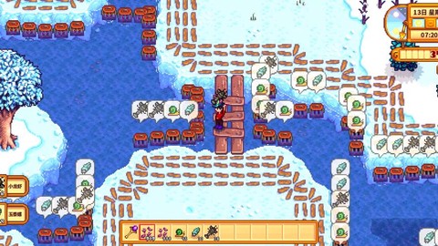 星露谷物语怎么给蟹笼