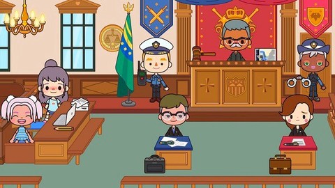 迷你城堡小镇警察局[图1]