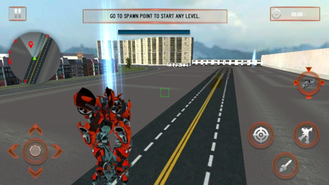 直升机转变机器人图3