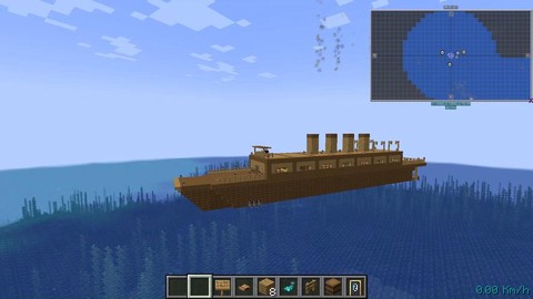 我的世界轮船怎么做