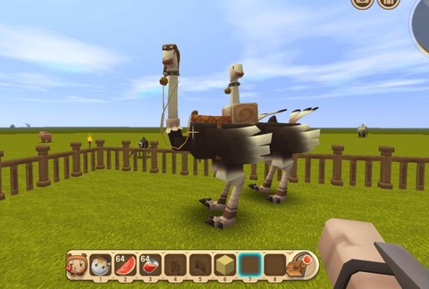 迷你世界怎么下鸵鸟[图2]