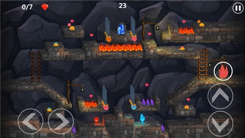 森林冰火人3D版图2