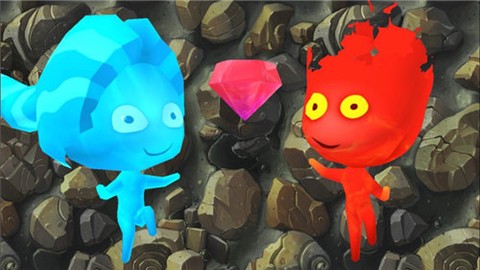 森林冰火人3D版图3