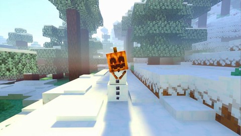 我的世界怎么造大雪人[图1]