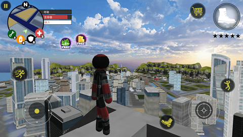 火柴人绳索英雄无限金币版下载图2