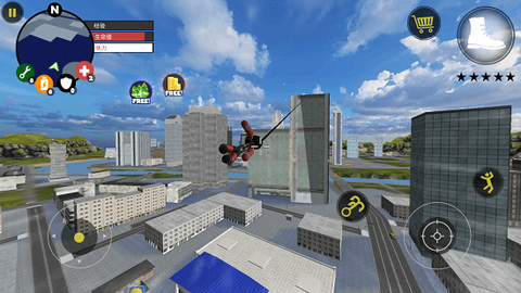 火柴人绳索英雄无限金币版下载图3