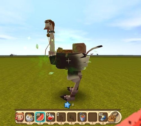 迷你世界鸵鸟鞍怎么弄