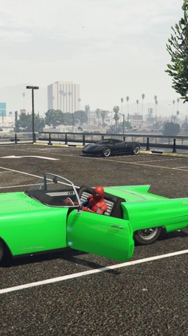 蜘蛛侠驾驶赛车图3