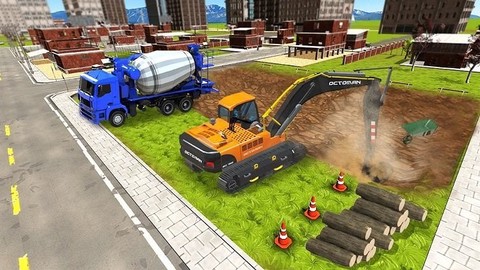 挖掘机解压模拟器图1