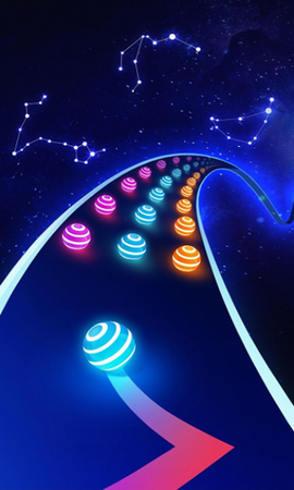 指尖节奏：炫彩跳动图1