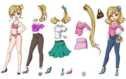 精装美少女装扮[图3]