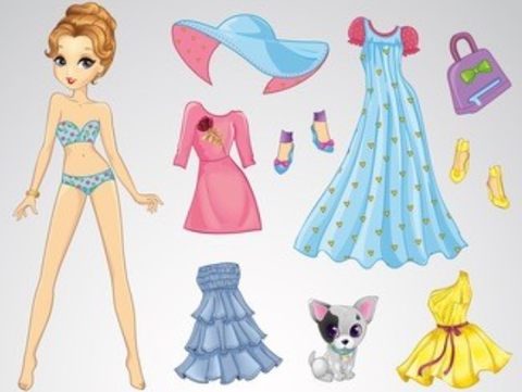 精装美少女装扮图3