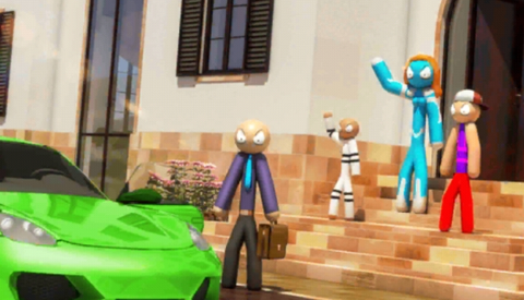 虚拟火柴人家庭冒险图1