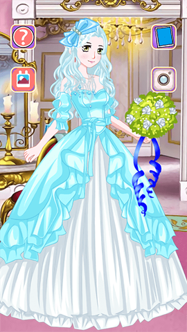 高校学院女生换装图1