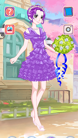 高校学院女生换装图2