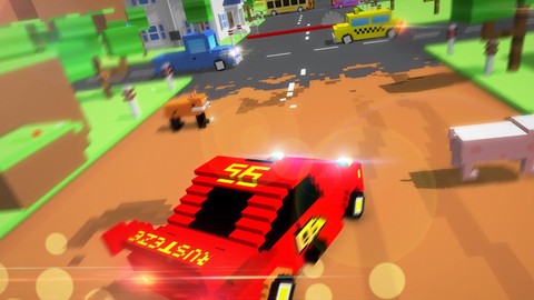 王牌盘山赛车像素图3