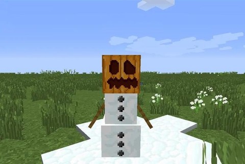 迷你世界如何做雪傀儡[图1]