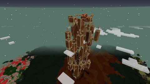 我的世界暮色森林魔法地图怎么做