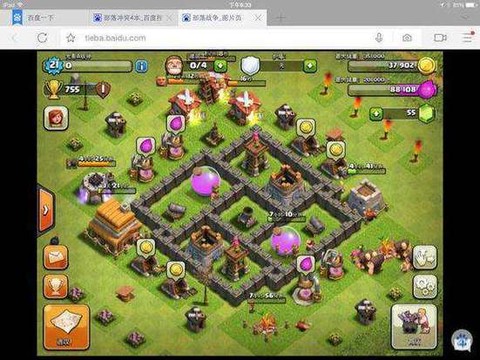 部落冲突4本怎么配兵