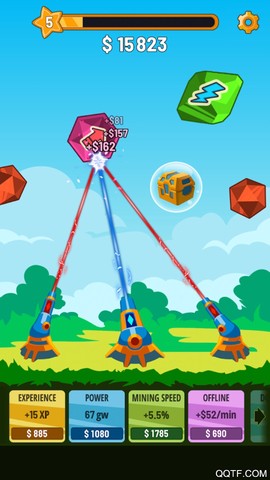 水晶大炮射击图1