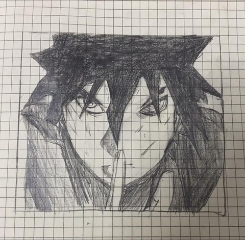 怎么画火影忍者轮回眼[图1]