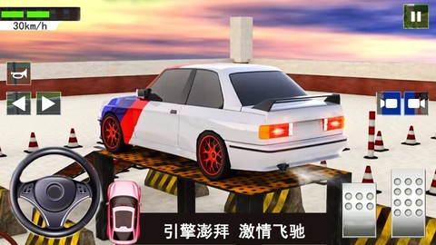 倒车入库考试图2