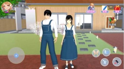 樱花校园粉色少女图2