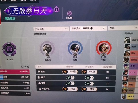 守望先锋500强怎么看