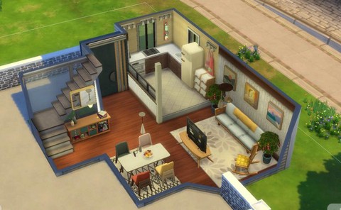 模拟人生4怎么让二楼[图2]