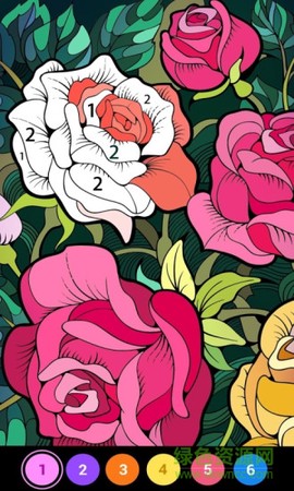 数字绘画彩色星球图1