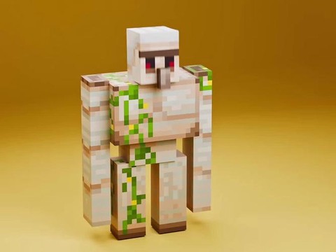 我的世界铁傀儡怎么拼